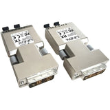 LINDY DVI-D Extender 500m Fiber 2x Duplex LC Multimode 1920x1200