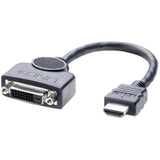 LINDY Câble adaptateur HDMI A mâle DVI-D femelle 0.2m