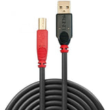 LINDY 15m USB2.0 Active Extension Cable A/B USB 2.0 High Speed up to 480MBit/s