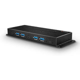 LINDY 7 Port USB 3.1 Gen 2 Metal Hub