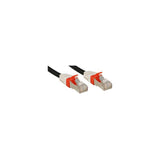 LINDY S/FTP Cat.6A Cable Black 3m LSOH incl. Testprotocol