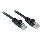 LINDY Basic Cat.6 U/UTP Cable Black 1m