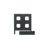 Middle Atlantic Products MW-4FT Panneau de Ventilateur pour Rack (4 ventilateurs 4-1/2 pouces)