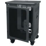 Middle Atlantic Products PTRK-14MDK Rack Cabinet 14U Freestanding (Portable et Sécurisé)