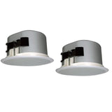 SoundTube Entertainment CM600I-WH Paire d'enceintes encastrable HP 6.5"+ tweeter, 33W en 100V, blanc