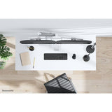 Neomounts DS75-450WH2 Support d'écran double (Ressort à gaz)