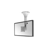NEOMOUNTS FPMA-C025SILVER Support de plafond pour écran de 10-30p - h 37-47 cm - inclinable