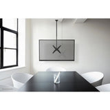 NEOMOUNTS FPMA-C340BLACK Support de plafond pour écran de 32-75p - h 106-156 cm