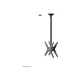 NEOMOUNTS FPMA-C340DBLACK Support de plafond pour écran de 32-75p - h 106-156 cm