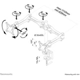 NEOMOUNTS FPMA-D1030D Support décran à fixer 10-24p