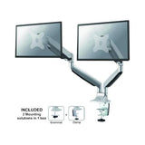 NEOMOUNTS NM-D750DSILVER Support décran à fixer 10-32p - ressort à gaz