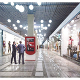 Peerless KIPC2546-EUK Boîte d'affichage de messages (Acier, Argent)