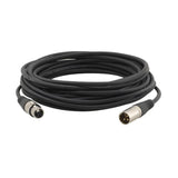 Kramer Electronics C-XLQM/XLQF-15 câble audio 4,6 m XLR (3-pin) Noir