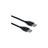 Kramer Electronics 3m USB 2.0 câble USB USB A Noir