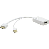Kramer Electronics ADC-HM/DPF câble vidéo et adaptateur 0,3 m HDMI Type A (Standard) DisplayPort Blanc