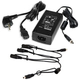 Shure PS124-E Alimentation 220VAC - 15VDC permettant l'alimentation en série de 4 récepteurs PGX4 ou SLX4.