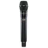 Shure ADX2FD / K9HSB=-G56 Émetteur numérique à main, capsule KSM9HS noir, série Axient Digital G56 (470-636 MHz), avec ShowLink® et Frequency Diversity
