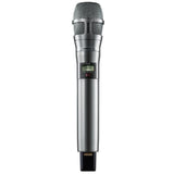 Shure ADX2 / N8CN=-G56 Émetteur numérique à main, capsule N8CN nickel, série Axient Digital G56 (470-636 MHz), avec ShowLink®