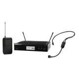 Shure BLX14RE / P31-M17 Système comprenant 1 récepteur rackable BLX4R et 1 émetteur BLX1 avec micro serre-tête PGA31 (662-686 MHz)