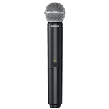 Shure BLX2 / SM58=-G18 Émetteur analogique à main, capsule SM58, série BLX M17 (470-492 MHz)