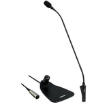 Shure Centraverse CVG18D-B / C Micro col de cygne 18’’ (45,7cm) cardioïde, embase avec câble XLR 3 broches de 3.6m, sans témoin, DualFlex, noir