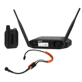 Shure GLXD14+E / SM31-Z4 Système comprenant 1 récepteur GLXD4+, 1 émetteur GLXD1+ avec micro serre-tête SM31FH (2,4GHz et 5,8 GHz)