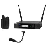 Shure GLXD14R+E / B98-Z4 Système comprenant 1 récepteur rackable GLXD4R+, 1 émetteur GLXD1+ avec micro Beta 98 (2,4GHz et 5,8 GHz)