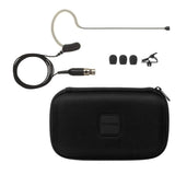 Shure MX153B / O-TQG Microphone serre-tête Microflex, omnidirectionnel, pour émetteur de poche, coloris noir