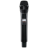 Shure QLXD2 / N8SB=-G51 Émetteur numérique à main, capsule N8SB, série QLX-D G51 (470-534 MHz)