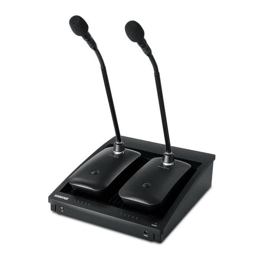 Shure SBC250 chargeur réseau à 2 emplacements, pour ULXD6 / 8, montage rack ou mural avec URT3 en option