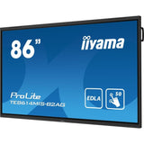 Iiyama 85,6in, VA, 3840 x 2160, 6.5ms, 435cd/m2, 4000:1, WiFi module included, OWM002, Puretouch-IR+, iiWare 12E