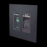 Visionary DuetE5-WP-C-BLACK Encodeur A/V (plaque murale), 4K60 4:4 : 4 UHD sur IP