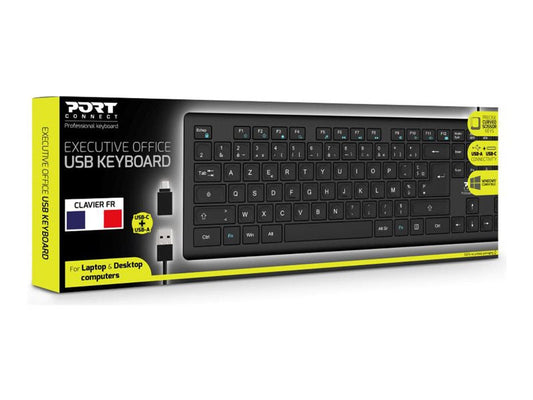 Focus sur PORT DESIGNS Office Keyboard Executive - FR