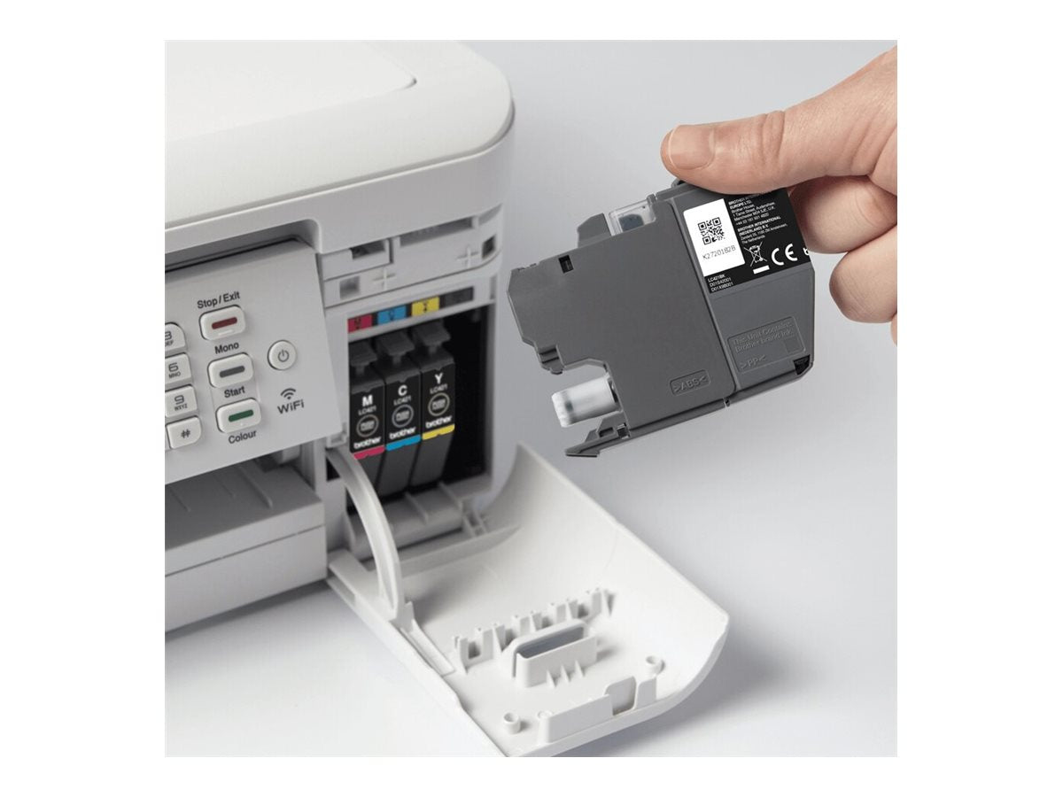 Le test du moment : BROTHER 200-page standard capacity Cyan ink cartridge for DCP-J1050DW MFC-J1010DW and DCP-J1140DW