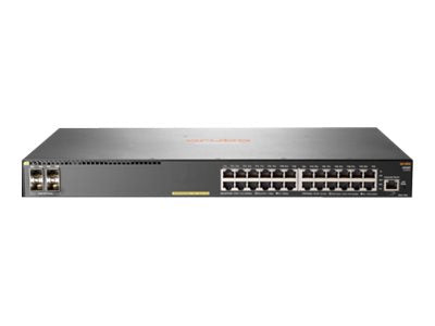 Présentation pro : HPE Aruba 2930F 24G PoE+ 4SFP Switch Europe English