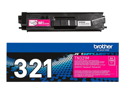 BROTHER TN-321M cartouche de toner magenta capacité standard 1.500 pages pack de 1 : Mes impressions