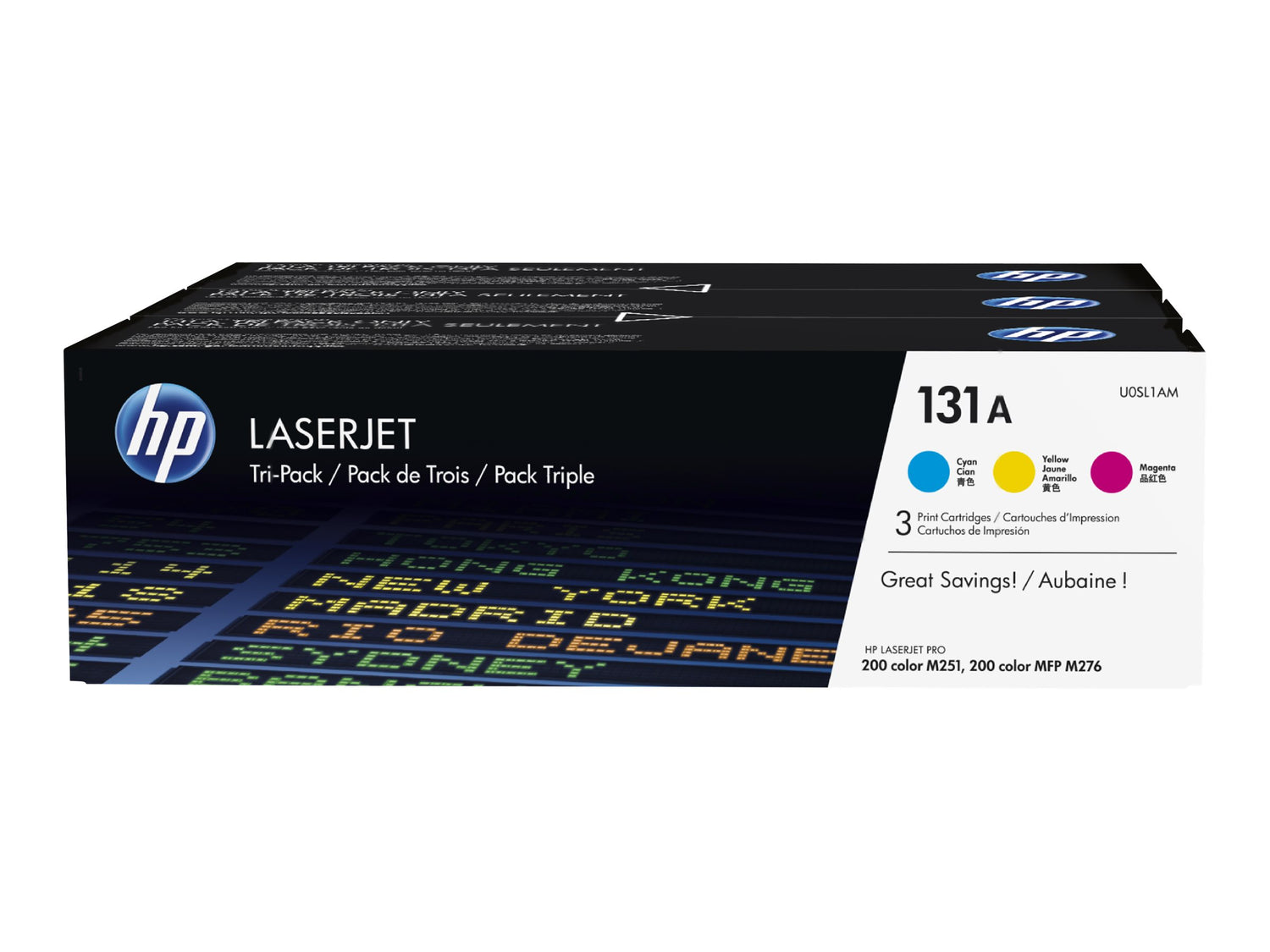 Le trio HP 131A qui évite les impressions qui déçoivent
