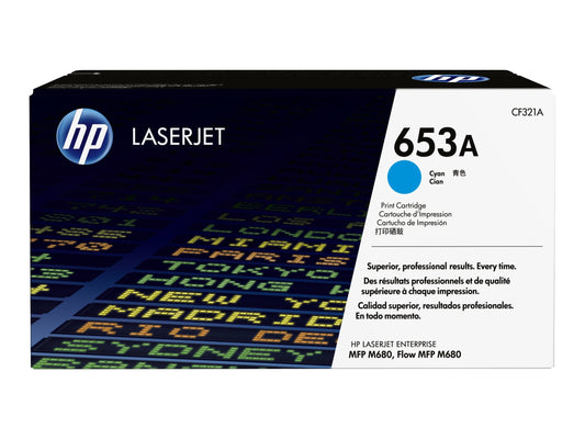 Retour d’expérience après 1 semaine avec HP 653A original Toner cartridge CF321A cyan standard capacity 16.500 pages 1-pack