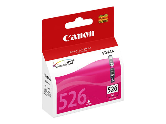 À la loupe : CANON CLI-526M cartouche dencre magenta capacite standard 9ml 486 pages pack de 1