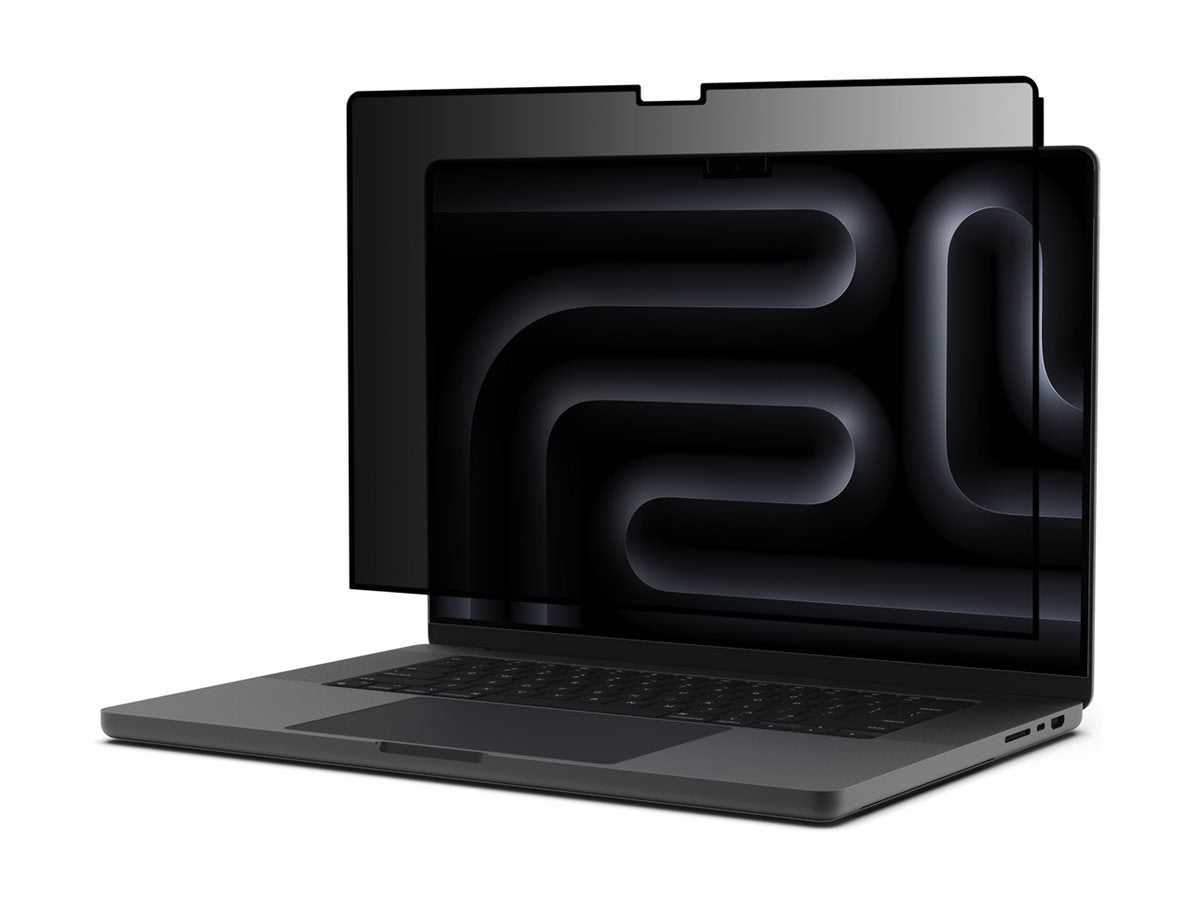 BELKIN Removable Privacy Screen Protector - Macbook Pro 16p M1-4 Pro/Max en situation réelle
