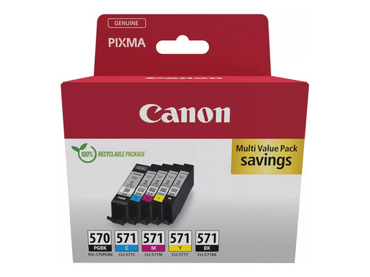 Test utilisateur : CANON PGI-570/CLI-571 Ink Cartridge PGBK/C/M/Y/BK