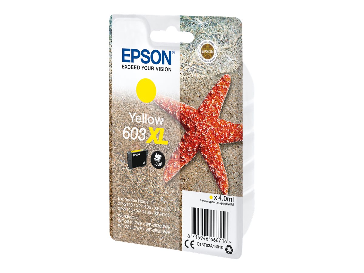 Avis honnête : EPSON 1LB Singlepack Yellow 603XL Ink w/s