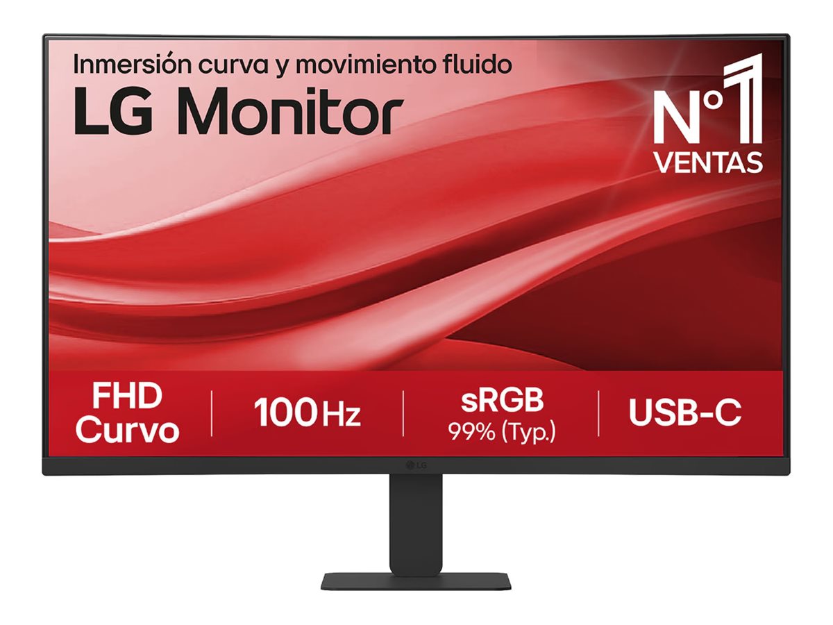 Présentation et test : LG 27U421A-B - Écran LCD - incurvé - 27' - 1920 x 1080 Full HD (1080p) @ 100 Hz - VA - 250 cd/m² - 3000:1 -HDR10 - 5ms - HDMI, USB-c