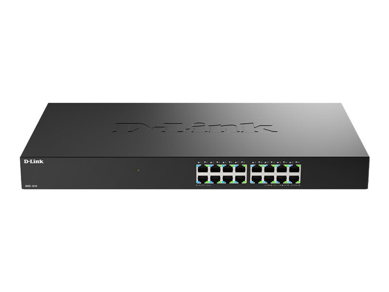 Le test du moment : D-LINK 16 ports Multi-Gigabit 2.5 Gps - Métallique & rackable - IGMP snooping - auto MDI/MDI-X - QoS - IEEE 802.3az EEE