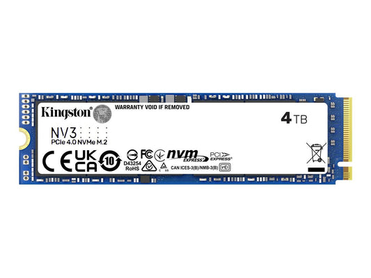 Comparatif avec KINGSTON 4To NV3 M.2 2280 NVMe SSD