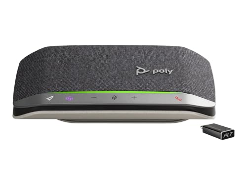 Découverte : Poly Sync 20+ SY20-M USB-C/BT600 Speakerphone+clé BT Cert.MS