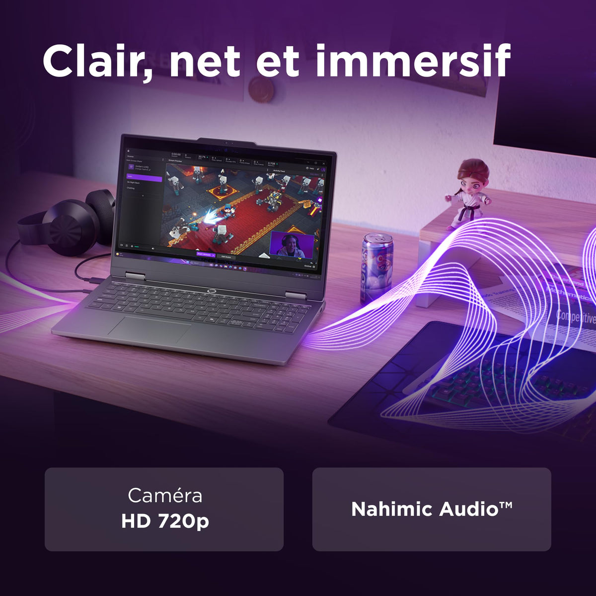 + de fluidité sur 15" : le Lenovo LOQ Essential booste vos usages