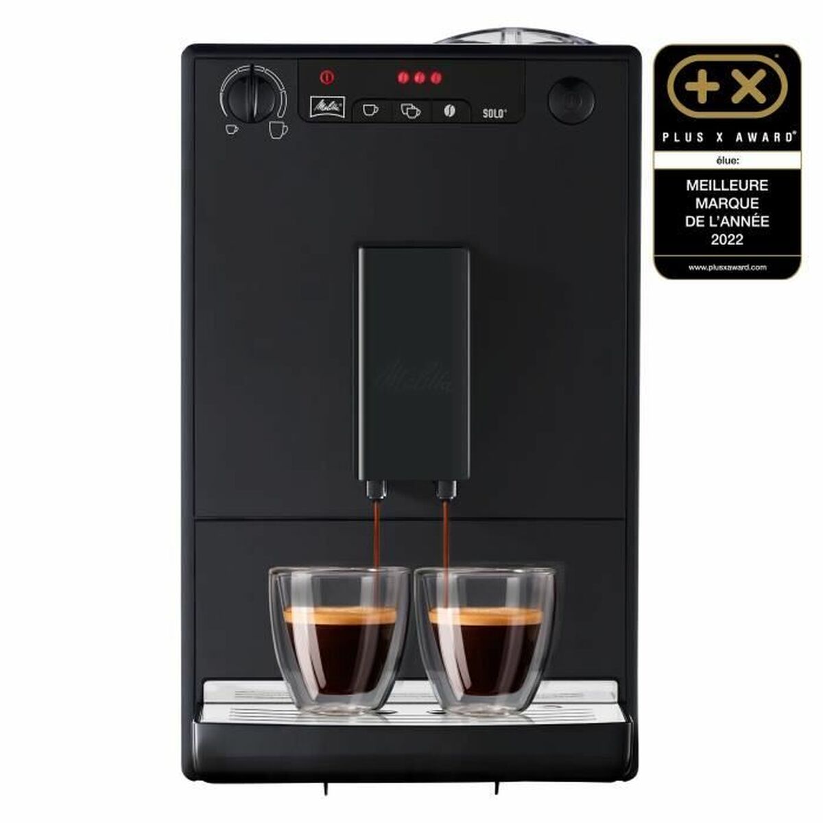 Retour sur Cafetière superautomatique Melitta E950-222 Noir 1400 W 15 bar
