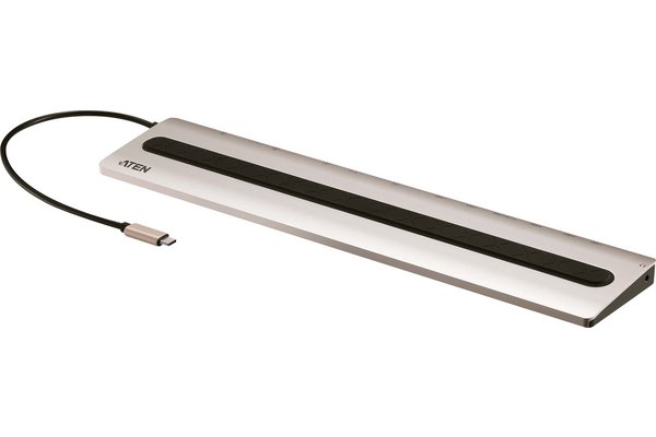 Le test du moment : ATEN UH3237 Station multiports USB-C 13 en 1 Double affichage