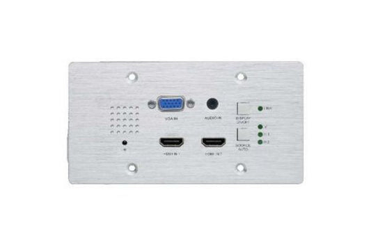 Présentation exclusive : ALTIMIUM Emetteur mural HDBaseT, 4K×2K@60Hz 4:2:0 40 m, 2 HDMI & 1 VG